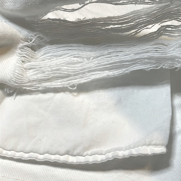 KanCan White Distressed Denim Shorts - Picture 10 of 10